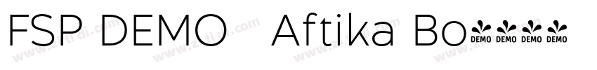 FSP DEMO   Aftika Bo字体转换